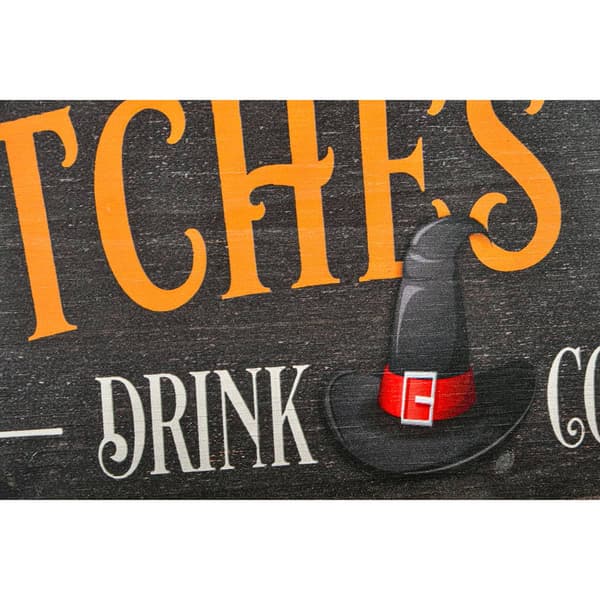 National Tree 24in. Witches Brew Wood Wall Sign