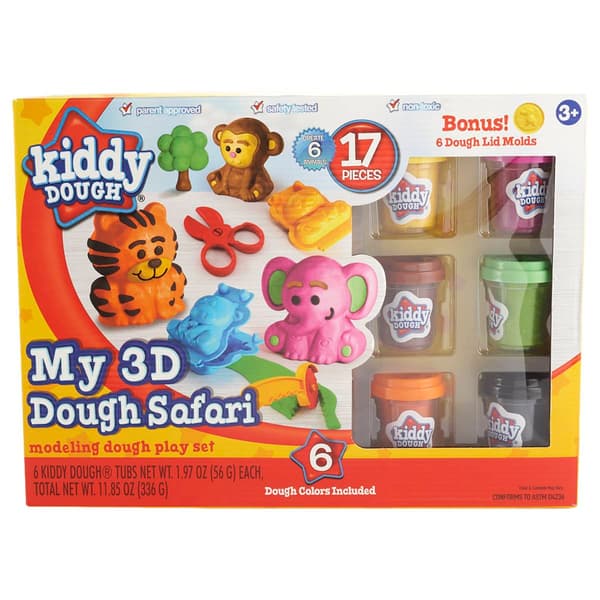 Creative Kids Kiddy Dough My 3D Dough Safari - image 