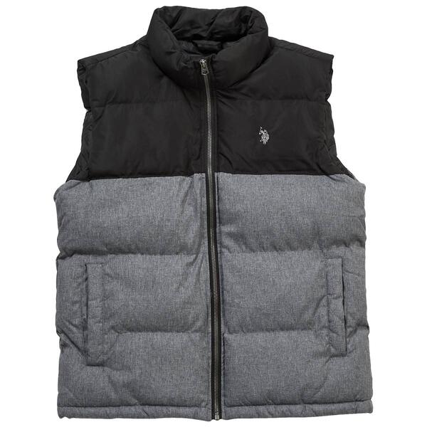 Mens U.S. Polo Assn.&#40;R&#41; Color Block Puffer Vest - image 