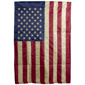 Northlight Embroidered Tea-Stained Patriotic House Flag - image 2
