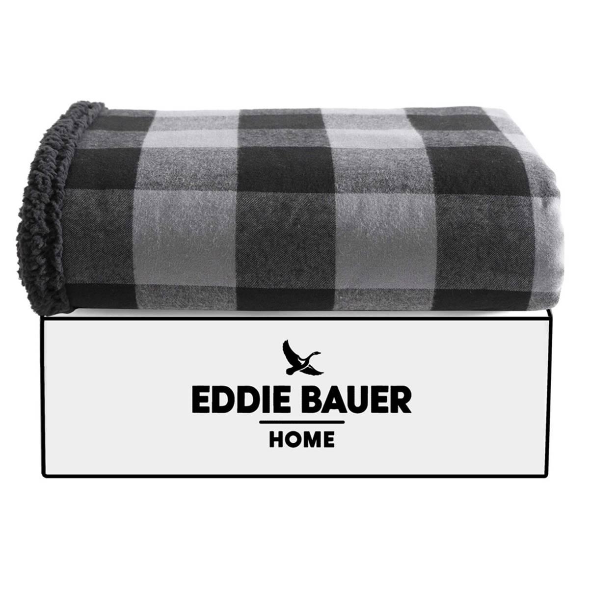 Eddie Bauer Cabin Plaid Cotton Throw