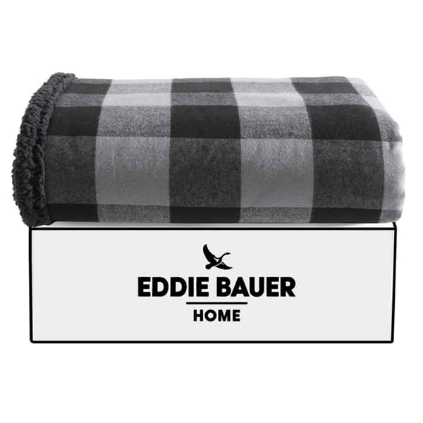 Eddie Bauer Cabin Plaid Cotton Throw