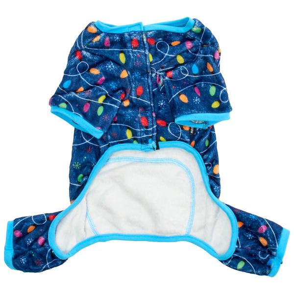 North Paw Christmas Lights Pet Pajamas