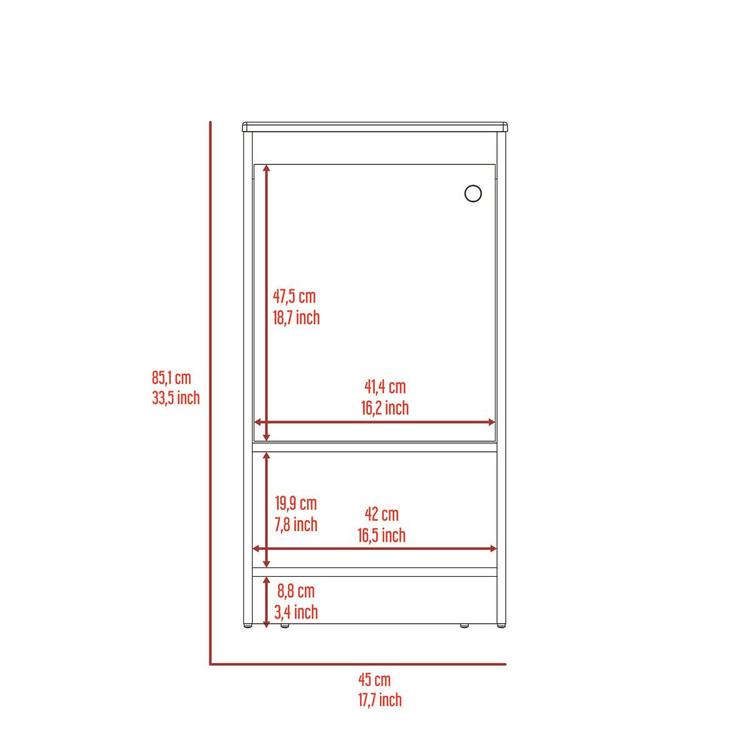 FM FURNITURE Chariot Free Standing Bathroom Vanity