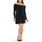 Juniors Madden Girl Ribbed Off The Shoulder Sweater Dress - image 1