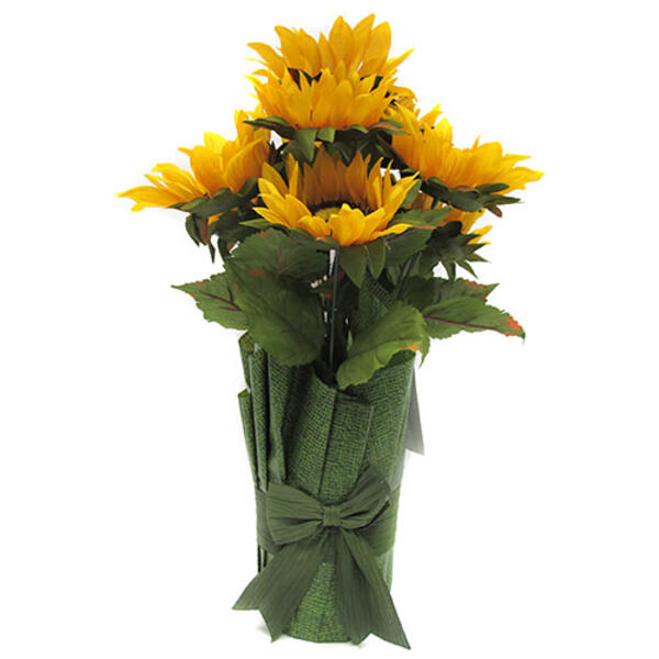 Life-Like Artificial Sunflowers - image 