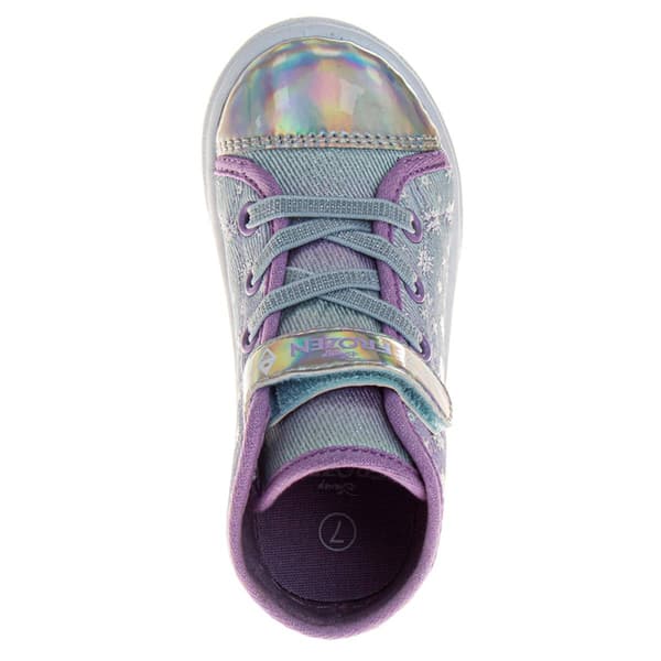 Little Girls Disney Frozen Anna and Elsa High-Top Sneakers