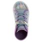 Little Girls Disney Frozen Anna and Elsa High-Top Sneakers - image 5