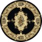 Tayse Laguna Angeline Charcoal Round Area Rug - 5'3 - image 1