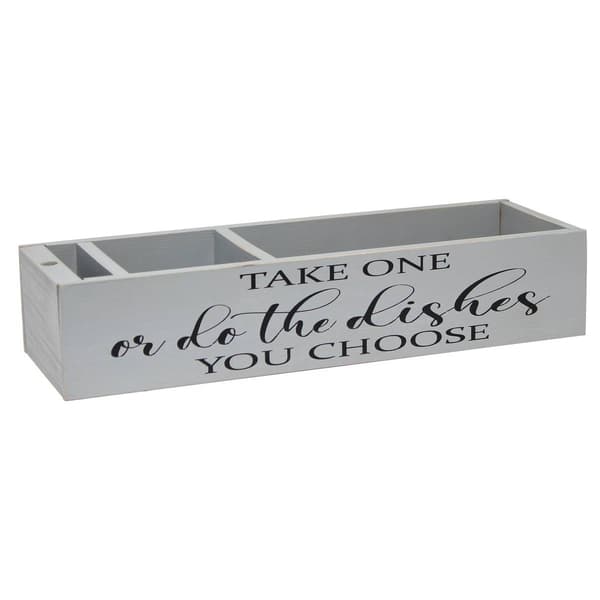Elegant Designs Pantry Picks Farmhouse Countertop Organizer - image 