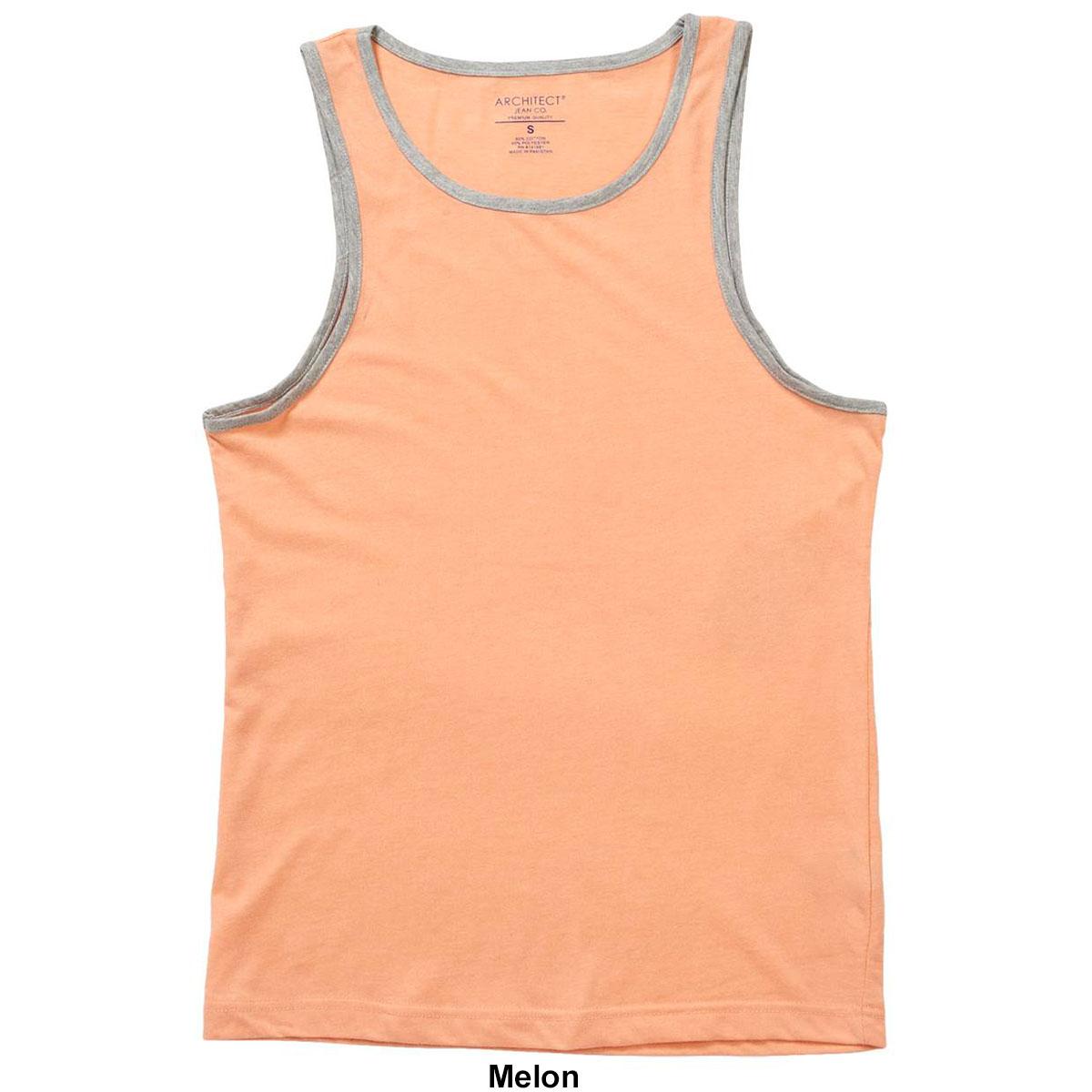 Young Mens Architect® Jean Company Jersey Tank Top