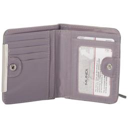 Mundi Mini Bifold Smooth Faux Leather Wallet