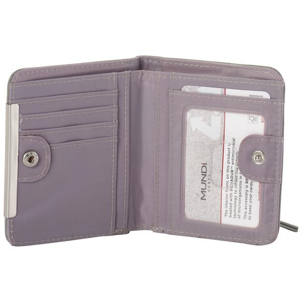 Mundi Mini Bifold Smooth Faux Leather Wallet