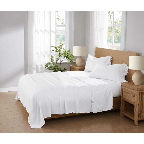Truly Soft Solid Ruffle Sheet Set - image 