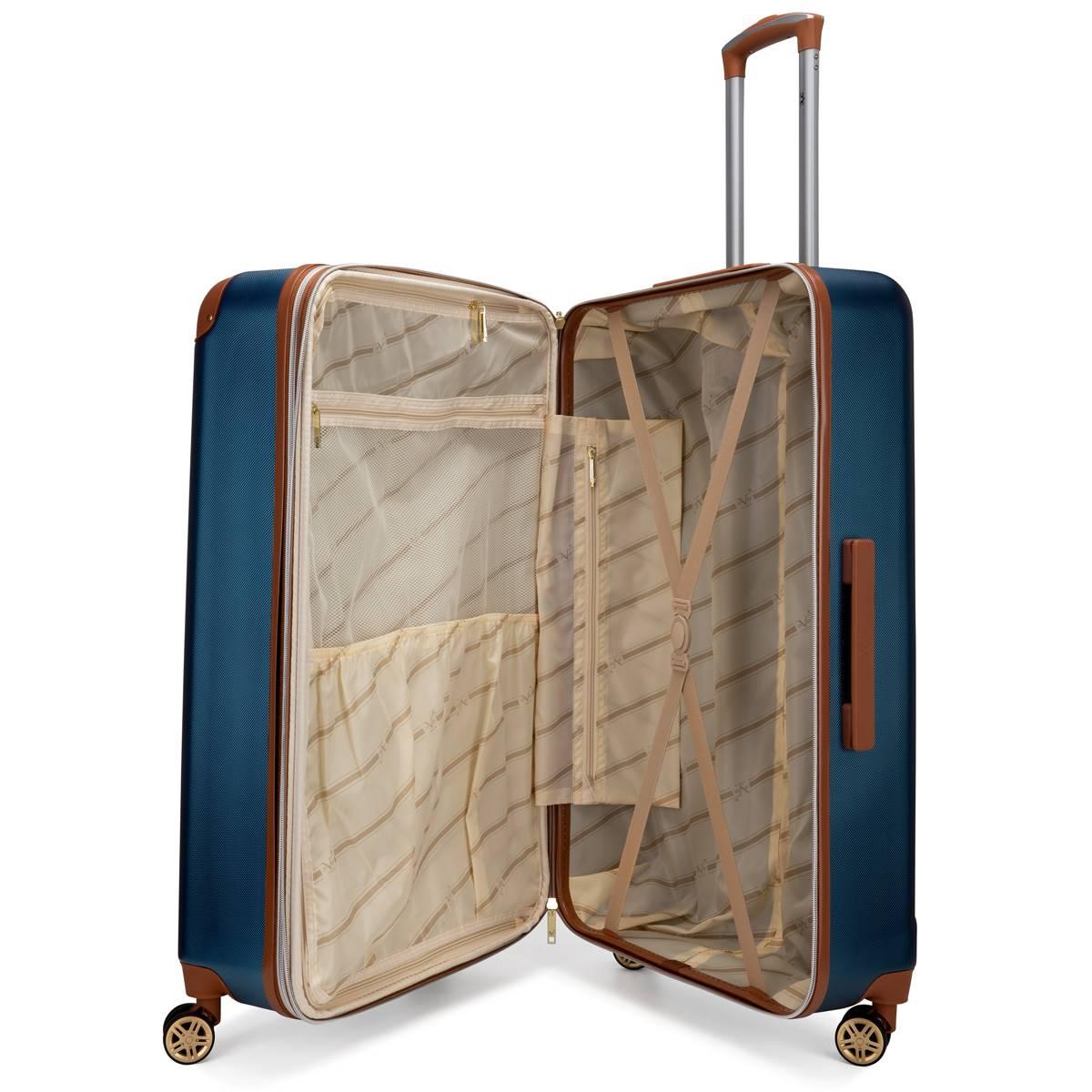 19V69 Italia Vintage 3pc. Expandable Retro Hardside Luggage Set