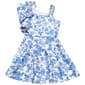 Girls (7-16) Bonnie Jean Asymmetrical Floral Skater Dress - image 2