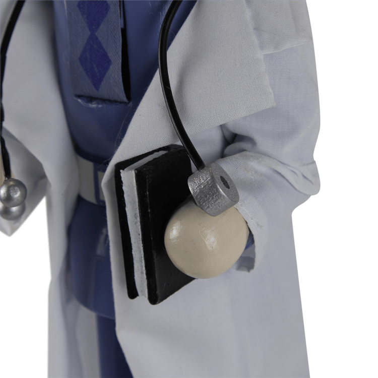 Northlight Doctor with Stethoscope Wooden Christmas Nutcracker