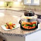 MegaChef Black Multipurpose Countertop Halogen Oven Air Fryer - image 5