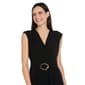 Womens R&M Richards Sleeveless Surplice Neck Solid Jumpsuit - image 3