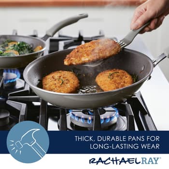 Rachael Ray Cook + Create 2pc Aluminum Nonstick Frying Pan Set