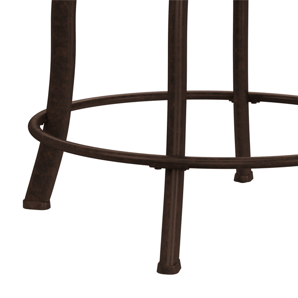 HH2 Home Bridgetown Tilt Base Metal Counter Height Swivel Stool