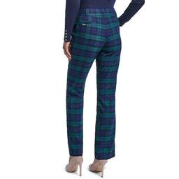 Womens Tommy Hilfiger Black Watch Plaid Sutton Pants