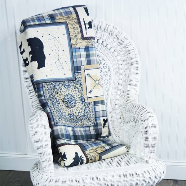 Donna Sharp Forest Symbols Throw Blanket