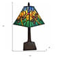 HomeRoots 15in. Multi-Color Dragonfly Candlestick Table Lamp - image 5