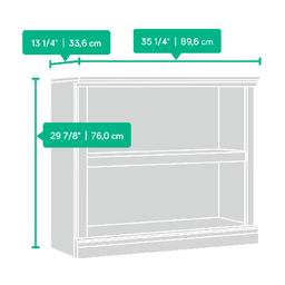 Sauder 2 Shelf Bookcase - Washington Cherry