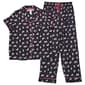 Juniors Pillow Talk Short Sleeve Scottie Dogs Pajama Set - image 1