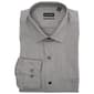 Mens Preswick & Moore(R) Long Sleeve Dress Shirt-Black Houndstooth - image 1