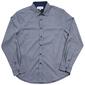 Mens Thomas Sterling Small Check Long Sleeve Dress Shirt - image 1