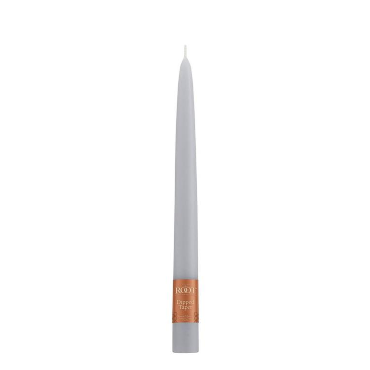 Root Candles 9x7/8in. Taper Candle - Platinum