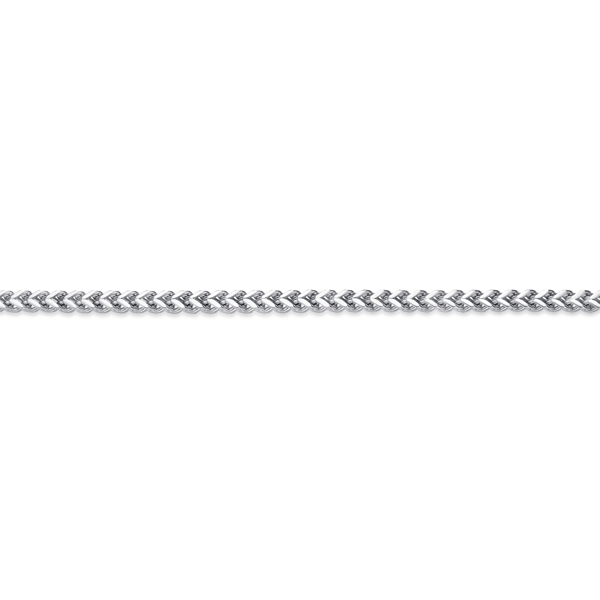 Mens Lynx Stainless Steel 4mm Foxtail Chain Bracelet