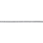 Mens Lynx Stainless Steel 4mm Foxtail Chain Bracelet - image 2
