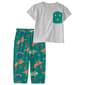 Toddler Boy Carter''s Dino Ss Loose Fit Pajama Set - image 1