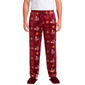 Preswick & Moore(R) Basketball Silky Fleece Pajama Pants - Burgundy - image 1