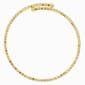 Athra 14kt. Gold over Brass & Clear Crystal Coil Bracelet - image 2