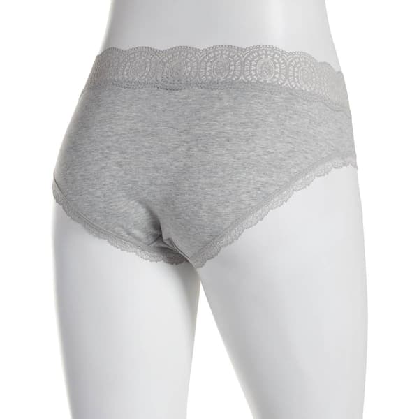 Womens René Rofé Waist No Time Hipster Panties 156658-HGRY