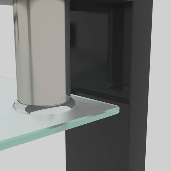 Tansole Rectangle Glass Coffee Table