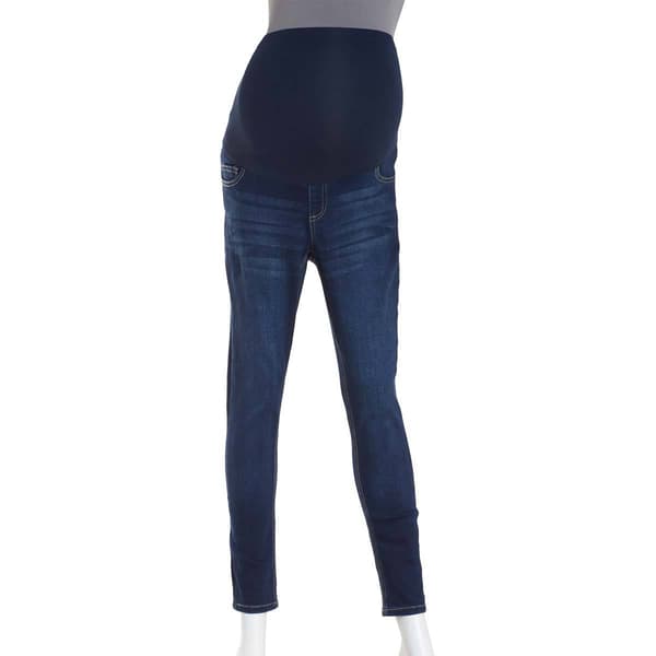 Womens Harper Grey Over The Belly Straight Leg Maternity Jeans