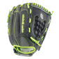 Franklin&#174; 12in Windmill Softball Glove - Grey/Lime - image 2