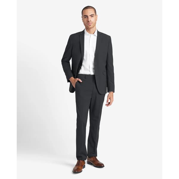 Mens Kenneth Cole&#174; Solid Jacket - Gunmetal