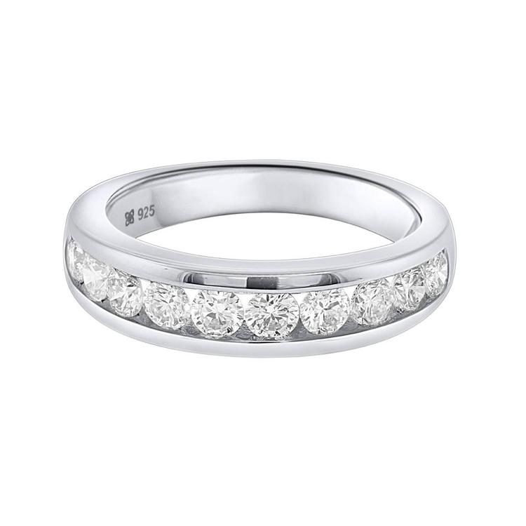 Nova Star(R) 3/4ctw. Lab Grown Diamond Channel Set Band Ring