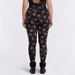 Plus Size French Laundry Candy Cane Bows Brushed Back Leggings - image 2