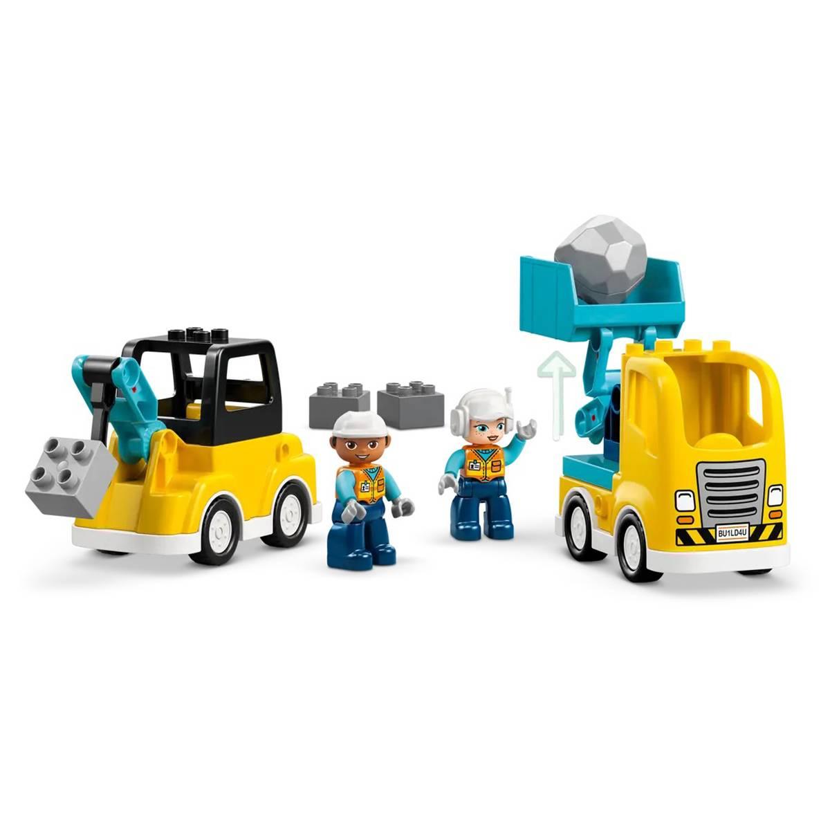LEGO® Duplo®  3-in-1 Construction Vehicles Building Kit