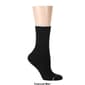 Womens Dr. Motion Plain Knit Crew Socks - image 6