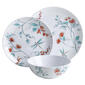 Martha Stewart 12pc. Sugarfield Dragonfly Dinnerware Set - image 1