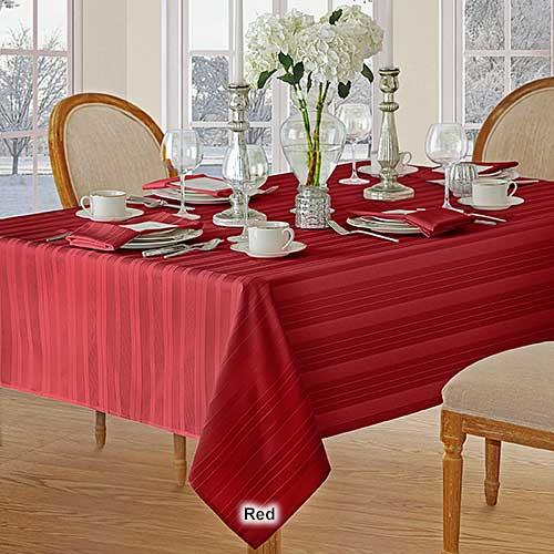 Elrene Denley Stripe Tablecloth