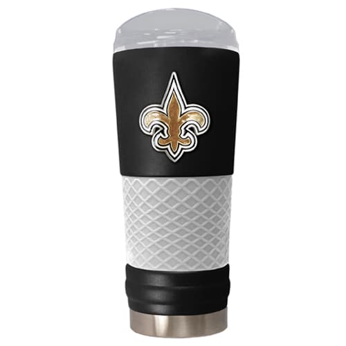NFL New Orleans Saints DRAFT Powder Coated Steel Tumbler